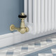 FAR-CR-BB-LS03 - Faringdon Traditional Thermostatic Radiator Valve - Brushed Brass (Corner TRV) FAR-CR-BB-LS03 - Faringdon Traditional Thermostatic Radiator Valve - Brushed Brass (Corner TRV)